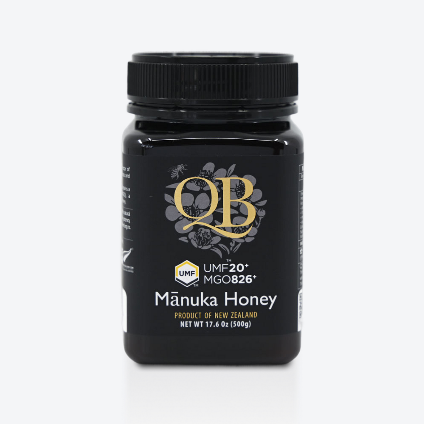 UMF™20+ MGO 826+ QB Manuka Honey