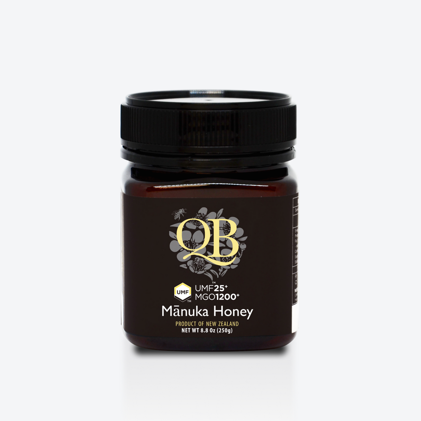UMF™25+ MGO 1200+ QB Manuka Honey