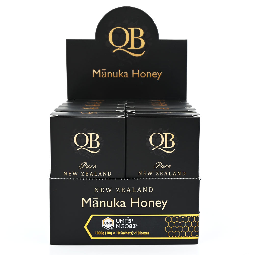 UMF™5+ MGO 83+ QB Manuka Honey Sachets