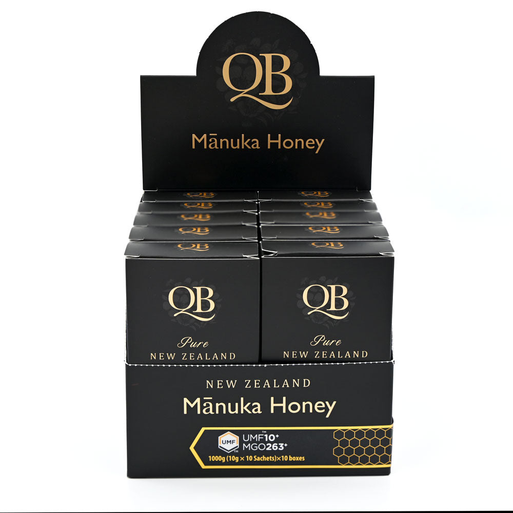 UMF™10+ MGO 263+ QB Manuka Honey Sachets